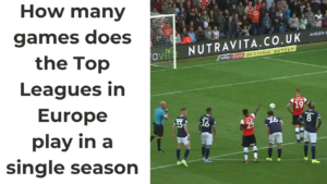 how many games does premier league, la liga play in a single season