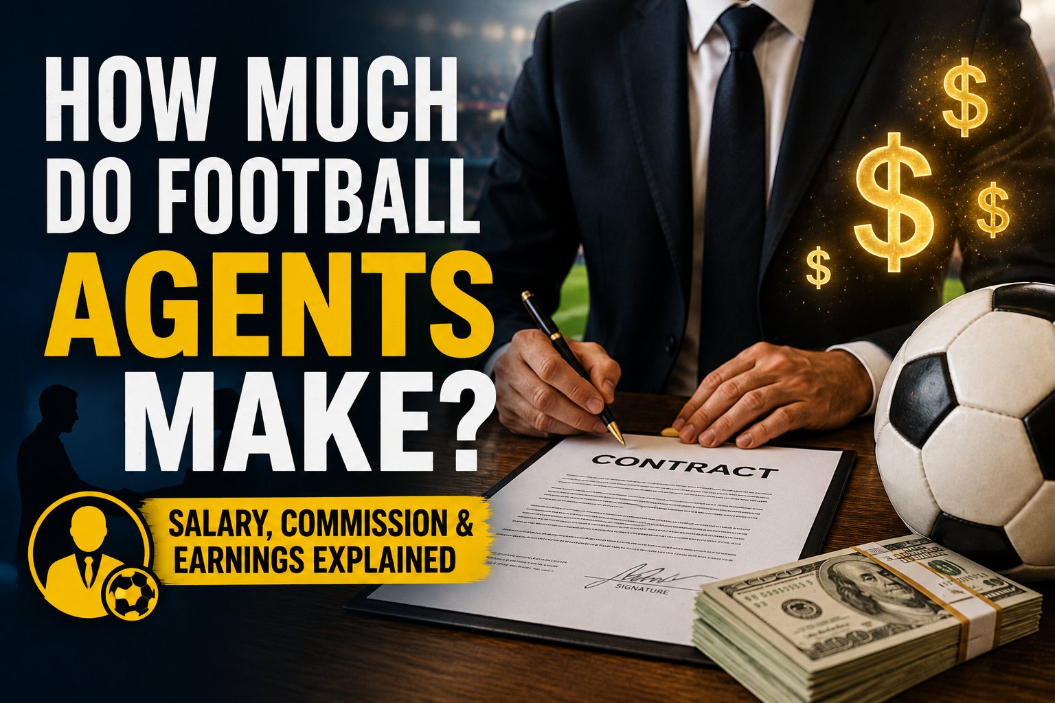 How Much Do Football Agents Make? Salary, Commission
